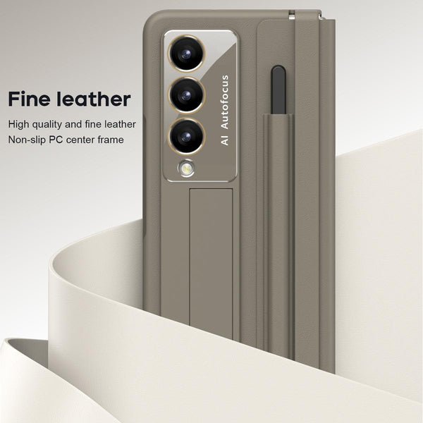 For Samsung Galaxy Z Fold4 5G Full Coverage Pc Case With Pen Black Cases Covers & Skins