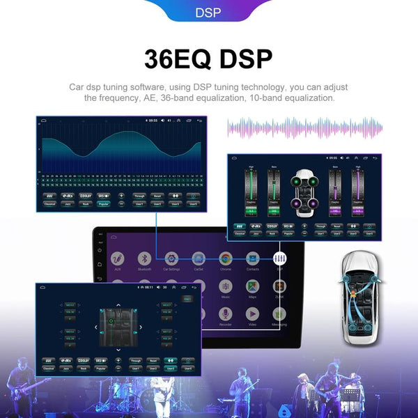 9 Inch 8 Core Carplay Android Navigation Monitor 2 + 32G Memory Ahd Camera Other Car Video