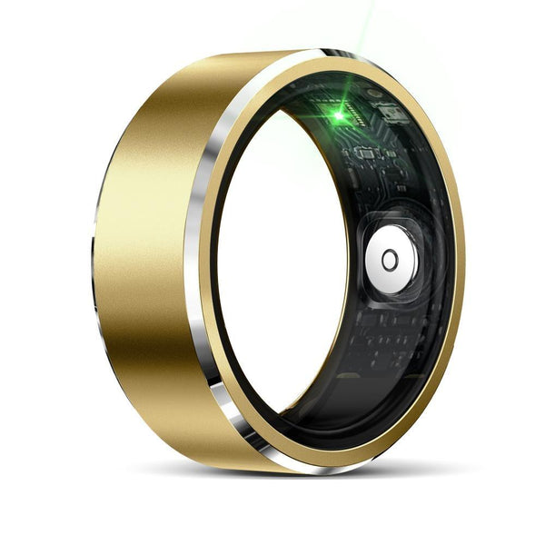 Smart Ring For Health Monitoring And Multiple Sports R5 Size 12 Gold Activity Trackers