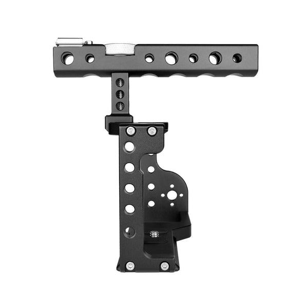 Video Camera Cage Stabilizer With Handle For Sony A6600 Black Stabilizers