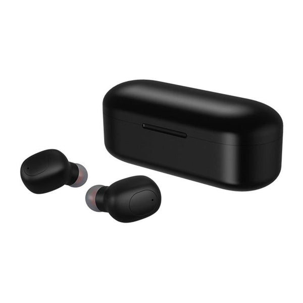 Wireless Sports Bluetooth Earphones Binaural Stereo Black Earbuds