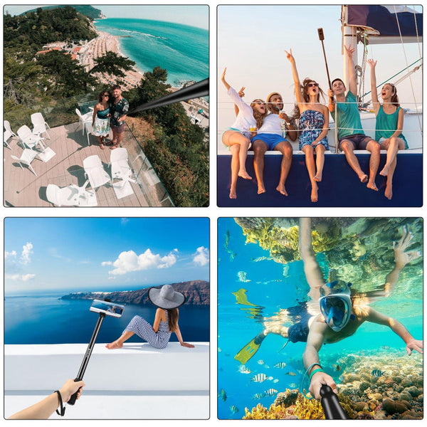 2 Metre Extendable Selfie Stick For Insta360 One Rs X2 X3 X4 Audio Video Accessories Selfie Sticks