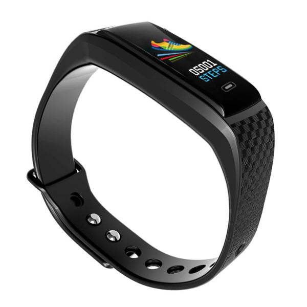 Smart Bracelet With Call Reminder Heart Rate Sleep Monitoring Ip67 Waterproof Black Smart Watches