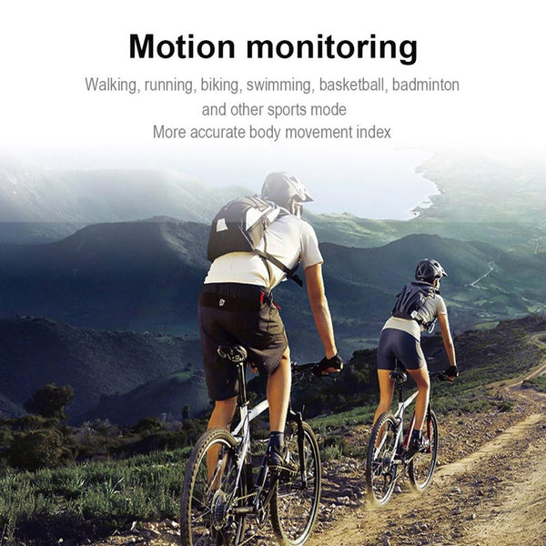 Smart Bracelet With Call Reminder Heart Rate Sleep Monitoring Ip67 Waterproof Black Smart Watches