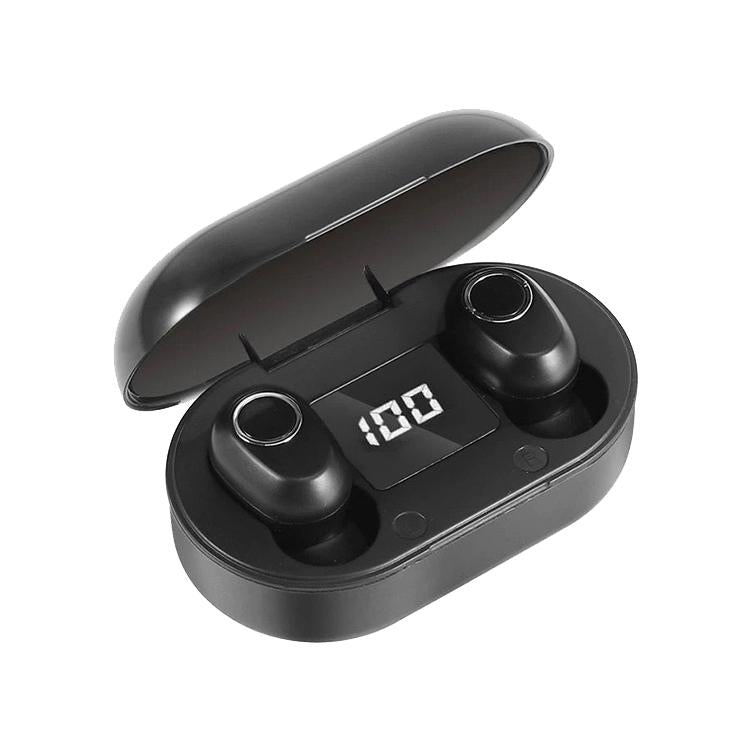 Dt 13 Wireless Touch Bluetooth Headset With Smart Magnetic Charging Black Earbuds