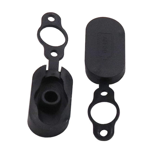 4 Pack Silicone Charging Port Covers For Xiaomi Mijia M365 Electric Scooter Black Accessories Parts
