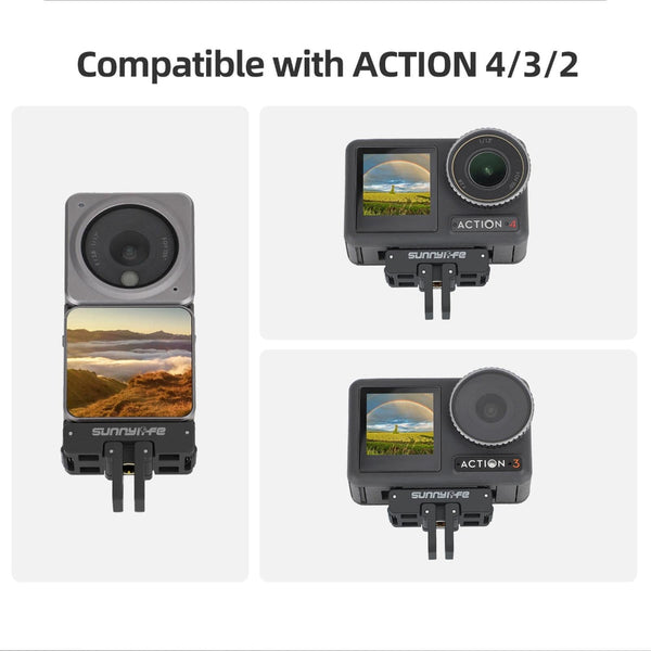 Magnetic Adapter Mount For Dji Action Cameras Compatible With 2 3 And 4 Other Camera & Photo Accs