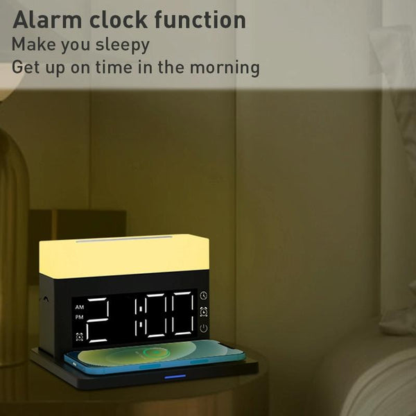 6 In 1 Wireless Charger N65 Multifunction Black Chargers & Cradles