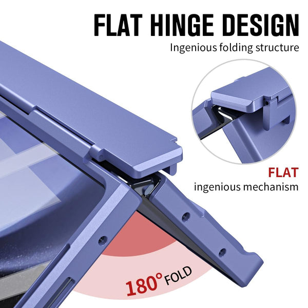 For Samsung Galaxy Z Fold4 5G Shockproof Diamond Case With Hinge And Pen Pink Cases Covers & Skins