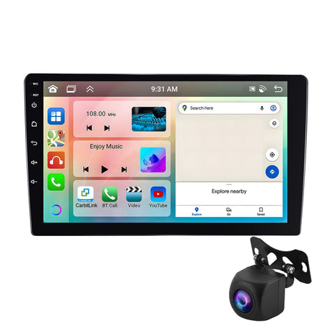 6 + 128G Android Car Bluetooth Player With Locator Technology Navigation Ahd Camera 9 Inch Other Car Video
