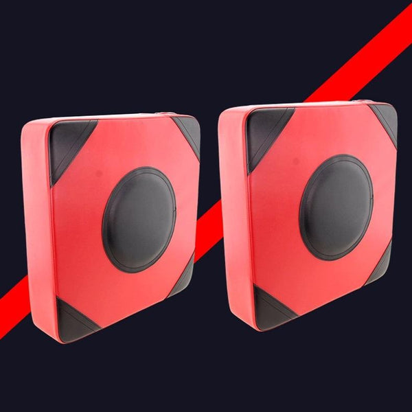 Thickened Square Boxing Wall Target Magic Stickers 40X40x10cm Red Black Punching Bags
