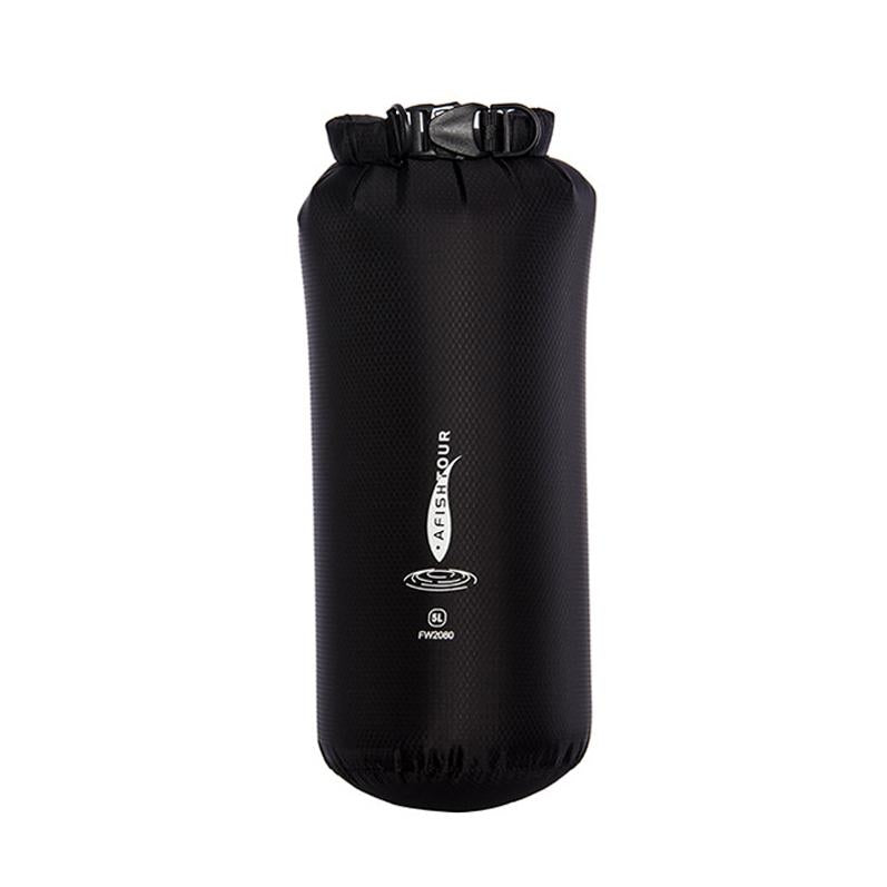 5L Multi Function Outdoor Storage Bag Waterproof Lightweight Black Storage Bags