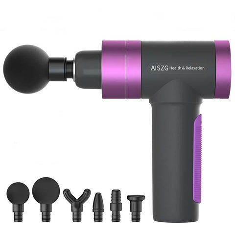 Extreme Edition Rechargeable Muscle Massage Gun Purple Massagers