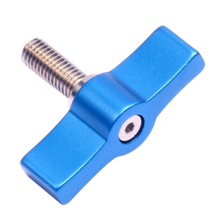 10 Pieces T Shaped Multi Directional Screw With M5 Aluminium Alloy Handle Blue Other Camera & Photo Accs