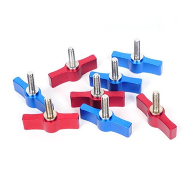 10 Pieces T Shaped Multi Directional Screw With M5 Aluminium Alloy Handle Blue Other Camera & Photo Accs