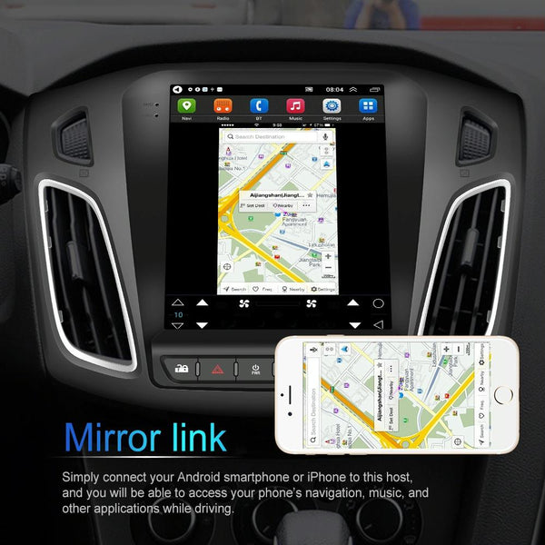 9.7 Inch Android Car Integrated Machine For Ford Focus + 4 Light Camera 2 64G Other Car Video