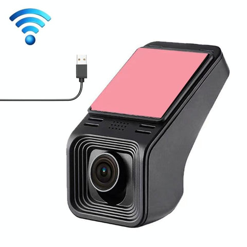 1080P Hd Car Recorder With Wifi For Parking Monitoring Without Button + Usb Long Line Other Car Video
