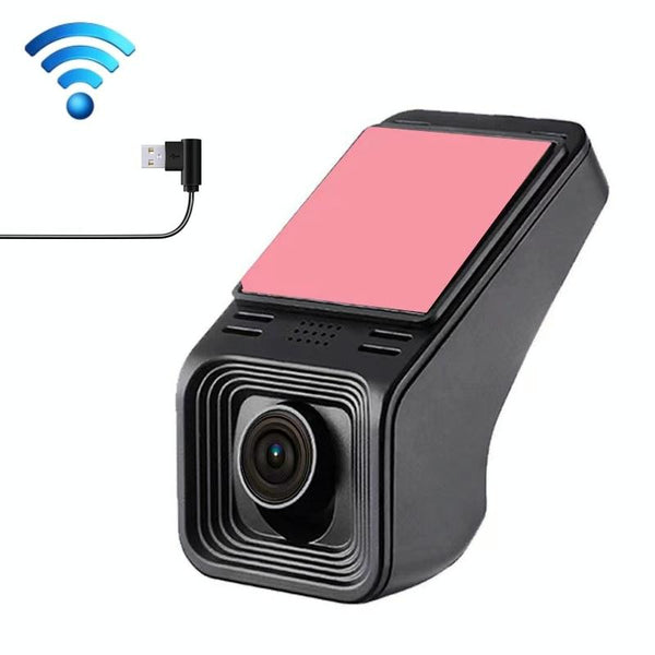 1080P Hd Car Recorder With Wifi For Parking Monitoring Without Button + Usb Long Line Other Car Video
