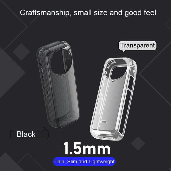 Clear Soft Tpu Protective Case For Insta360 X4 1.5Mm Thickness Camera Cases Bags & Covers