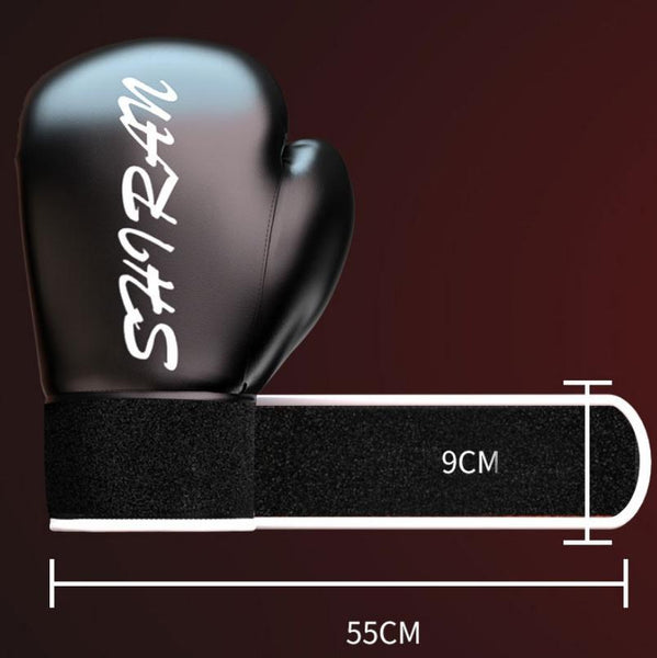 Professional Boxing Sanda Gloves For Training And Fighting White 10Oz Gloves Boxing