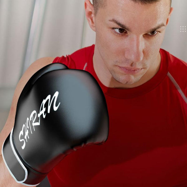 Professional Boxing Sanda Gloves For Training And Fighting White 10Oz Gloves Boxing