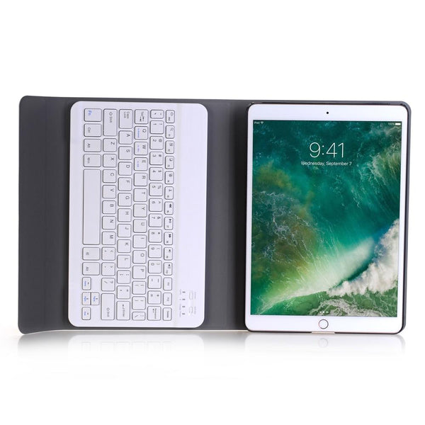 Parallel Ultra Thin Bluetooth Keyboard Leather Case For Ipad Air Pro 10.5 With Holder Black Laptop Cases & Bags