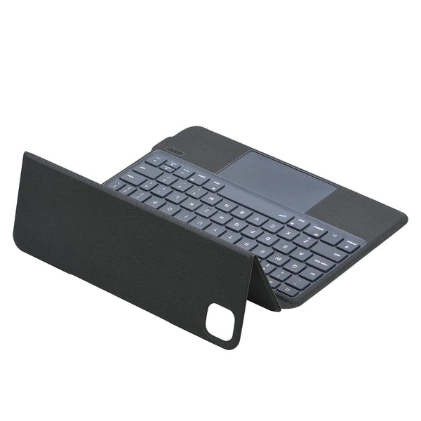 Bluetooth Keyboard Leather Case For Ipad Air / Pro 11 Touch Pad Black Keyboards