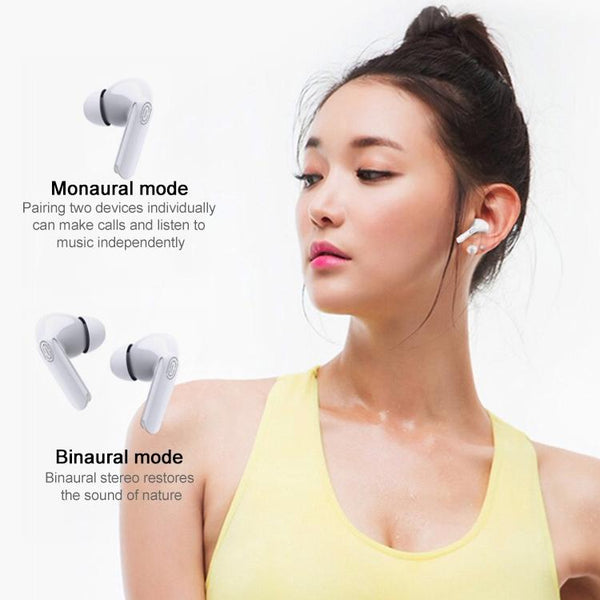 Ete 13 Mini Binaural Stereo Bluetooth 5.0 Sports Earphones Black Earbuds