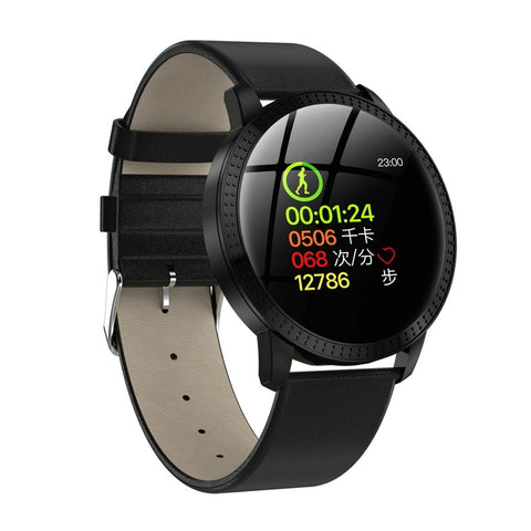 Waterproof Smartwatch With Colour Screen Ipx67 Black Smart Watches
