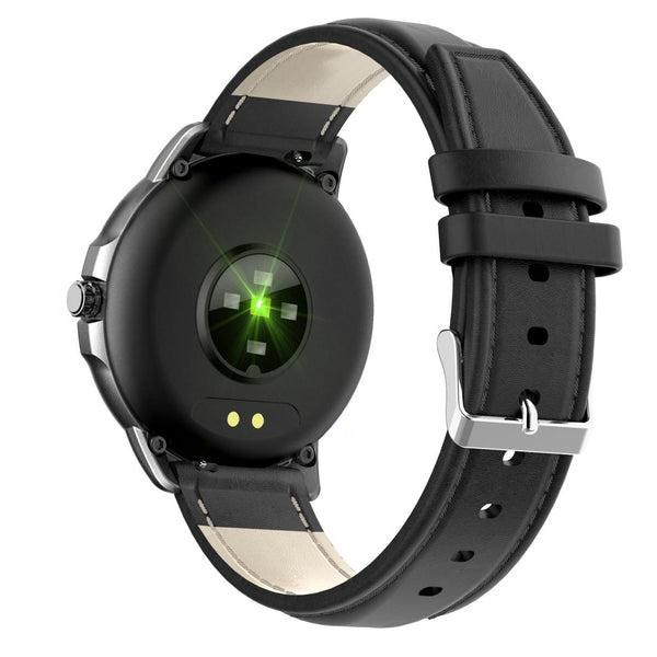 1.3 Inch Ips Colour Touch Screen Smart Watch Ip67 Waterproof Support Weather Forecast Heart Rate Monitor Sleep Blood Pressure Monitoring Black Smart W