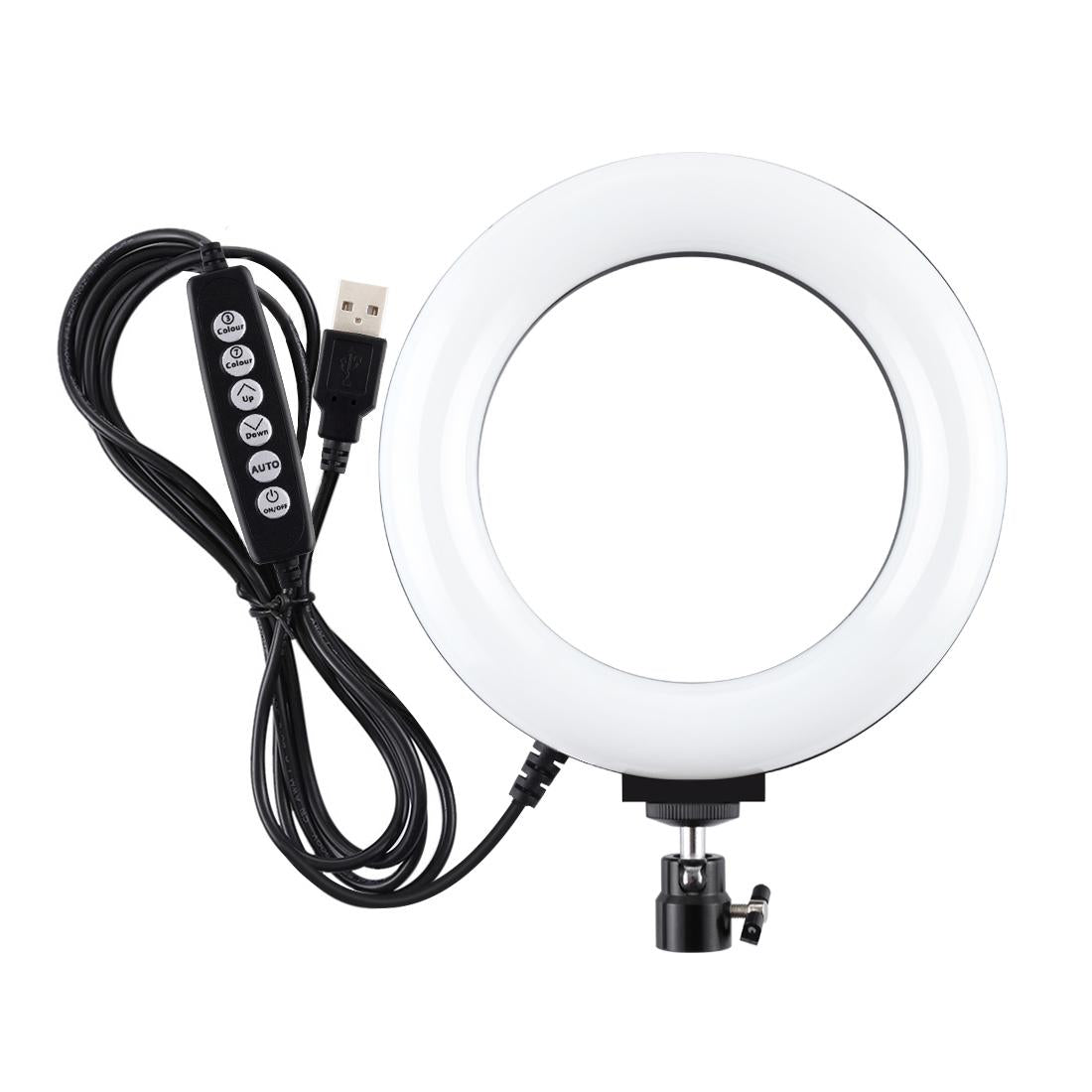 10 Mode Usb Led Ring Light With Tripod And Ball Head 6.2 Inch Diameter_Black Other Lighting & Studio