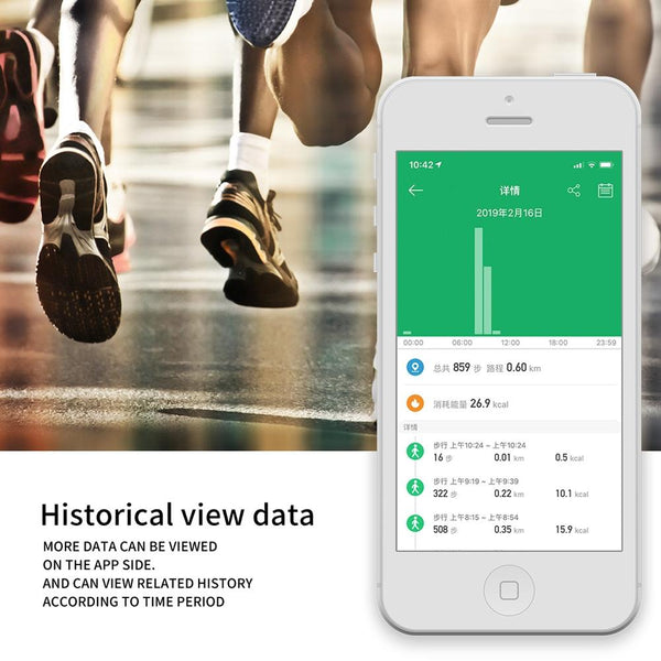 Smart Bracelet With Heart Rate Monitor And Call Reminder Waterproof Black Activity Trackers