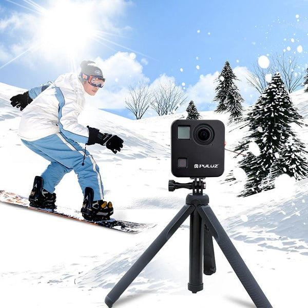 Aluminum Alloy Protective Cage For Gopro Fusion With Mount And Lens Caps Camera Cases Bags & Covers