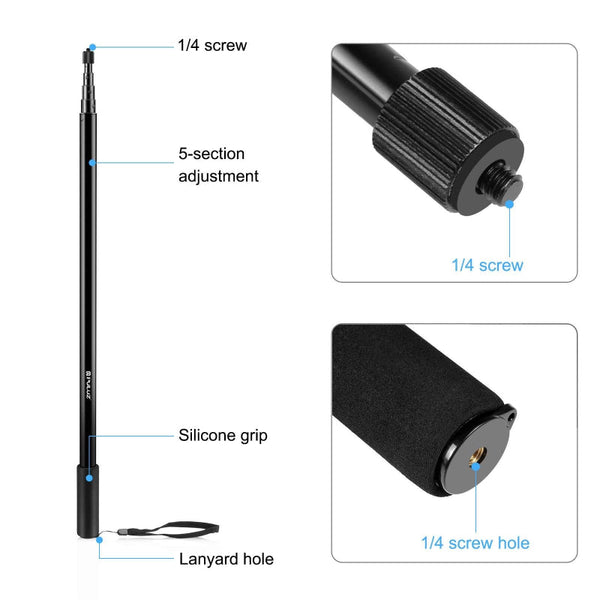 3M Metal Selfie Stick For Insta360 One Rs X2 X3 X4 Audio And Video Accessories Selfie Sticks