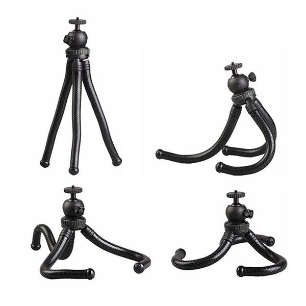Versatile Octopus Tripod For Slr Cameras Gopro And Phones Ball Head Tripods & Monopods