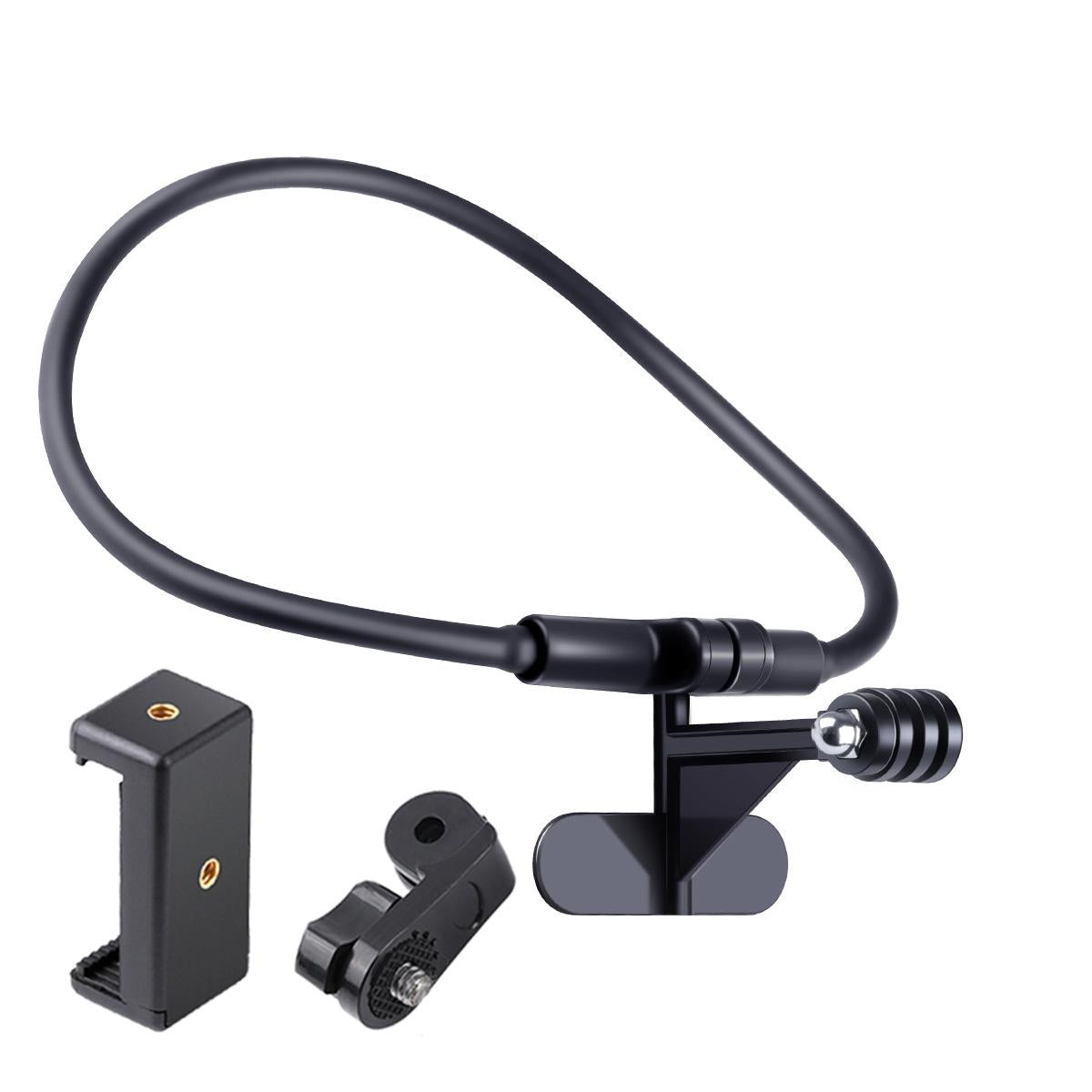 Neck Phone Camera Holder With Clamp Hands Free & Extended Mounts & Holders
