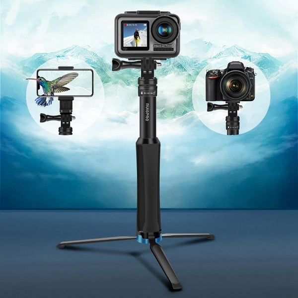 Telescopic Selfie Stick For Action Cameras Tripod And Monopod Mount System Selfie Sticks