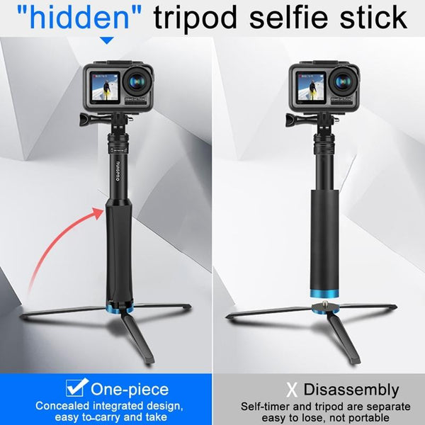 Telescopic Selfie Stick For Action Cameras Tripod And Monopod Mount System Selfie Sticks