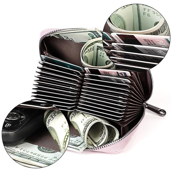 Leather Rfid Wallet Sleek And Secure Black Wallets