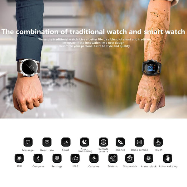 Waterproof Smart Bracelet With Heart Rate Monitor And Multi Sport Mode Black Activity Trackers