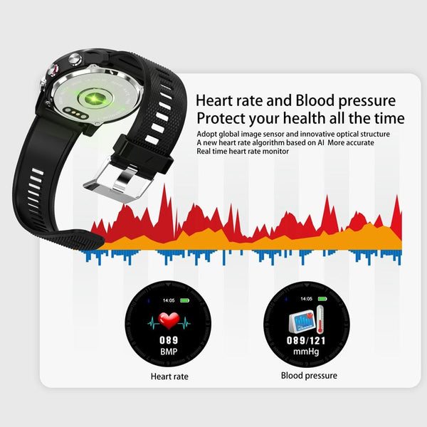 Waterproof Smart Bracelet With Heart Rate Monitor And Multi Sport Mode Black Activity Trackers