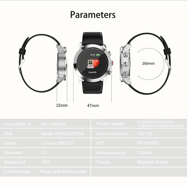 Waterproof Smart Bracelet With Heart Rate Monitor And Multi Sport Mode Black Activity Trackers