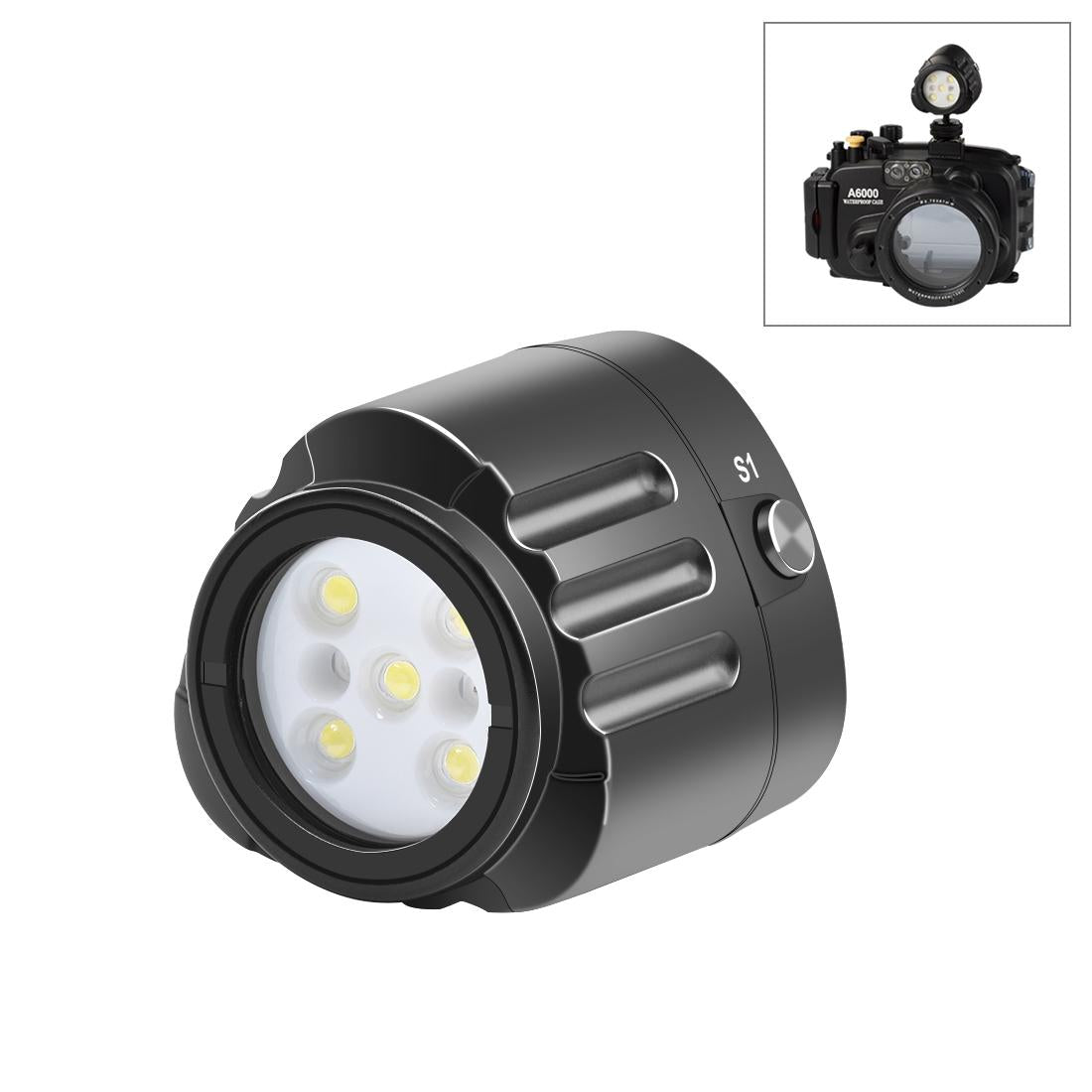 1000Lm Diving Light For Gopro Hero 40M Underwater Photography Fill Other Camera & Photo Accs