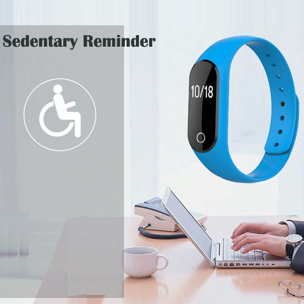 Waterproof Oled Smart Bracelet With Bluetooth Hr Monitor Pedometer Remote Capture Android Ios Black Activity Trackers