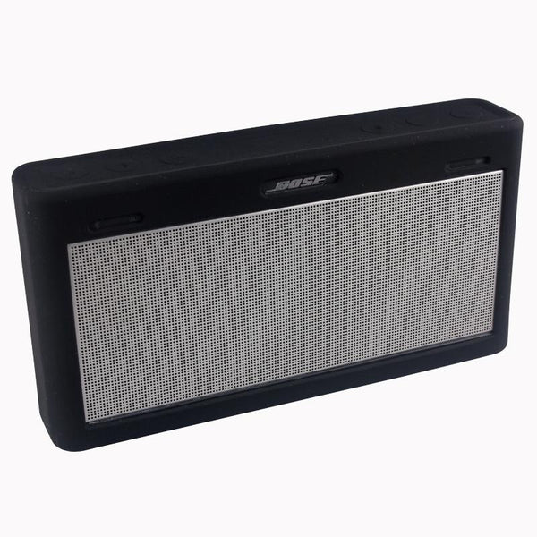 Waterproof Silicone Bluetooth Speaker Case For Bose Soundlink Iii Black Cases Covers & Skins