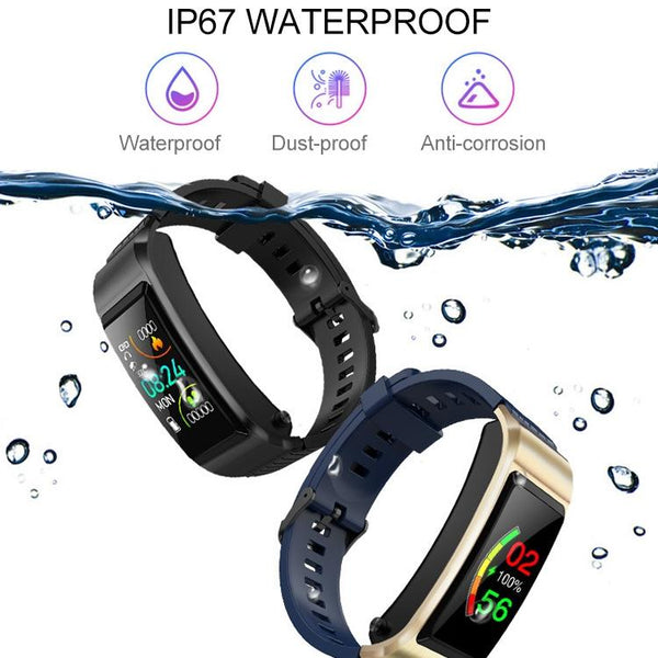 Waterproof Tft Smart Watch With Call And Health Monitoring Black Smart Watches