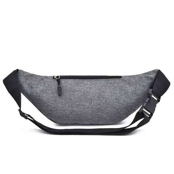 Waterproof Multi Pocket Chest Bag For Sports Black Bags