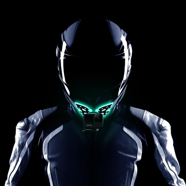 Gopro Helmet Mount Adapter Butterfly Design For Action Cameras And Audio Video Use Bike Camera Holders Mounts