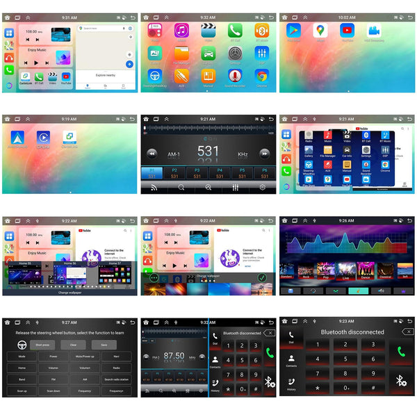 6 + 128G Android Car Bluetooth Player With Locator Technology Navigation Ahd Camera 10.1 Inch Other Car Video