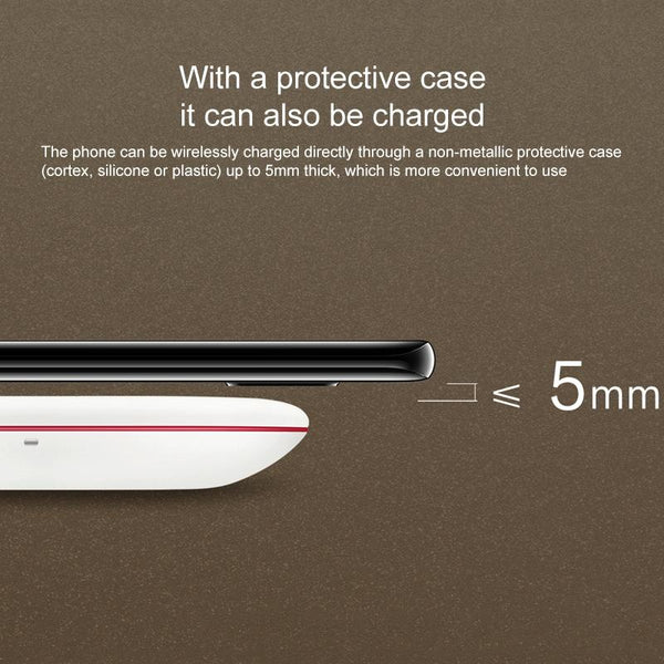 15W Fast Wireless Charger With 5A Cable & 10V / 4A Plug Chargers & Cradles